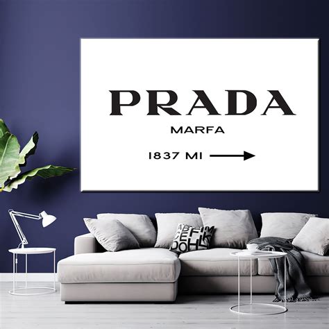 prada marfa canvas original|prada marfa painting.